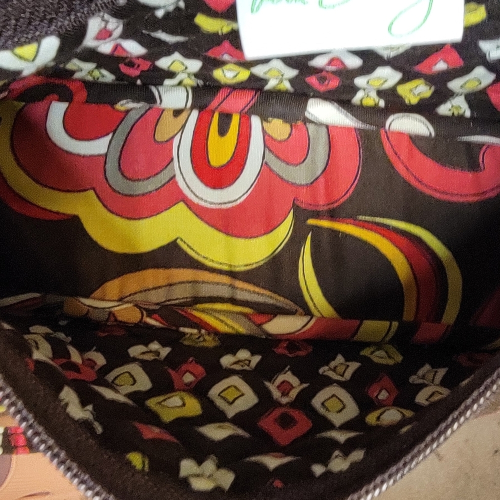 #581-Vera Bradley-Floral Patterned Mini Convertible Strap Bag - Picture 11 of 16